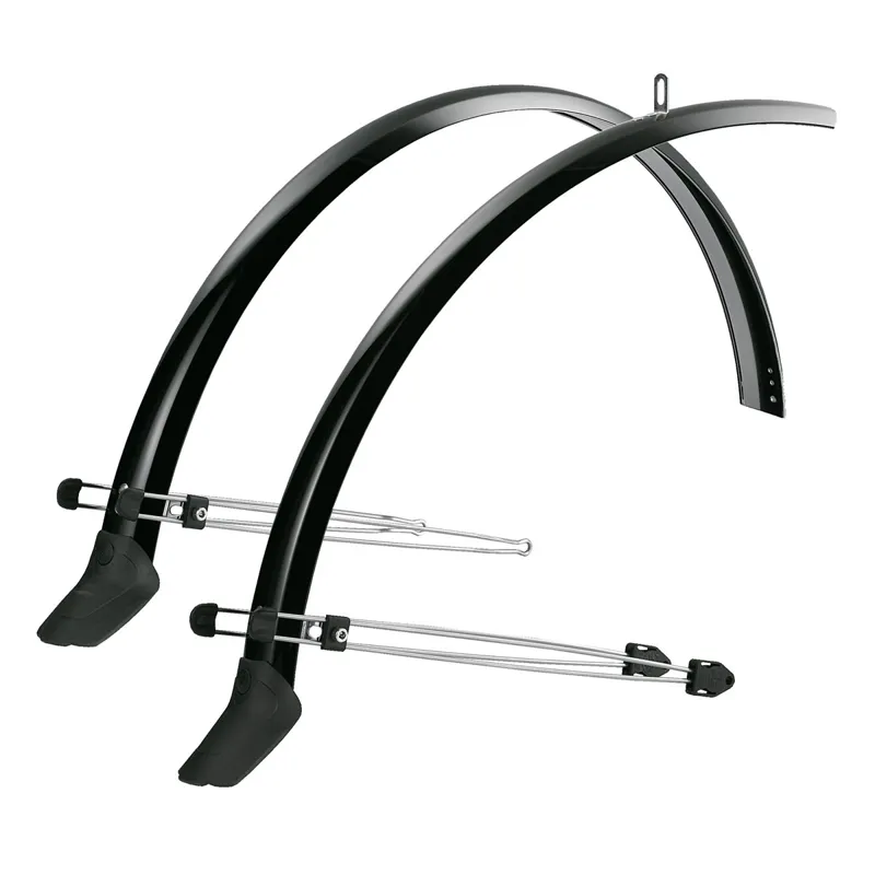 Sks Commuter 28 Mudguard Set With Spoiler In Silver