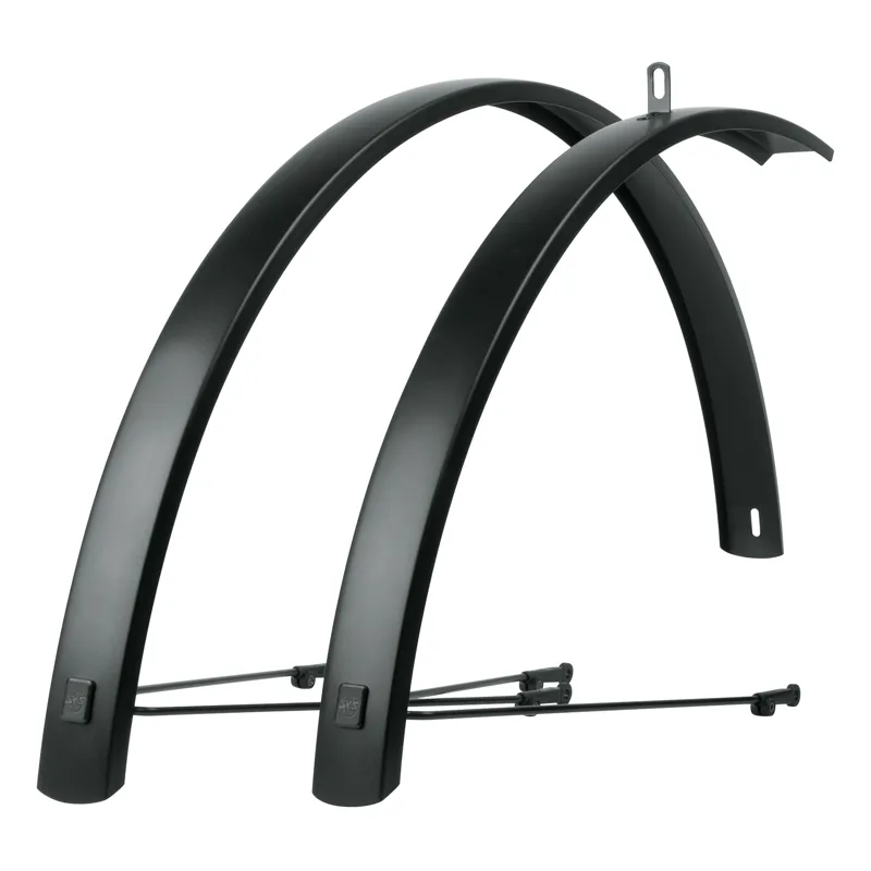 Sks Edge AL 700c 56mm Aluminium Mudguard Set in Black