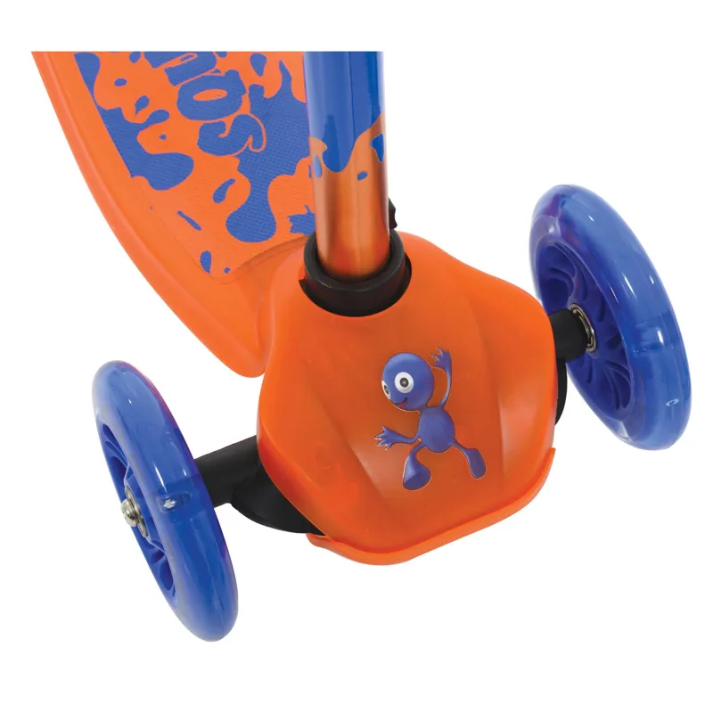 Squish Mini Flex LED Tilt Kids Scooter in Orange-1