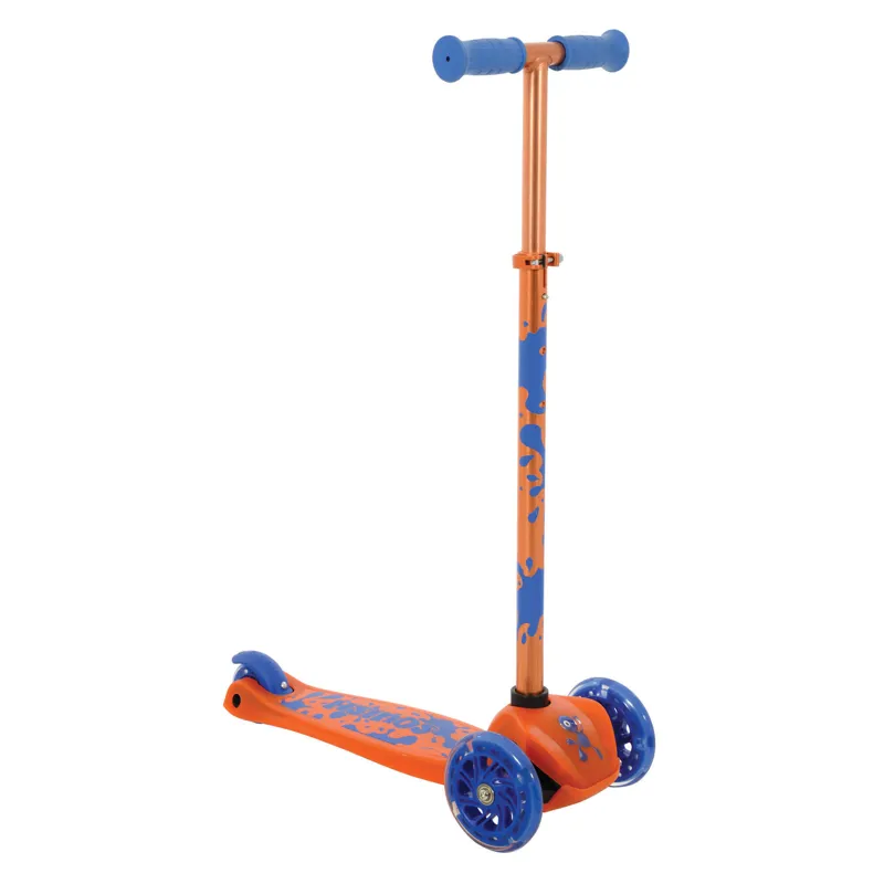 Squish Mini Flex LED Tilt Kids Scooter in Orange