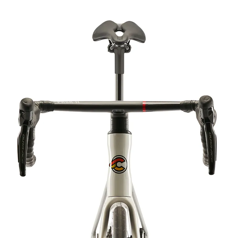 Cinelli Pressure II Ultegra DI2 Road Bike in White-5