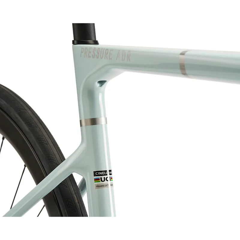 Cinelli Pressure ADR Ultegra DI2 Road Bike in Light Blue-2