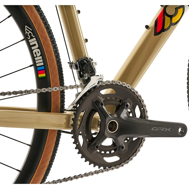 Cinelli Zydeco Apex XPLR Road Bike in White-3