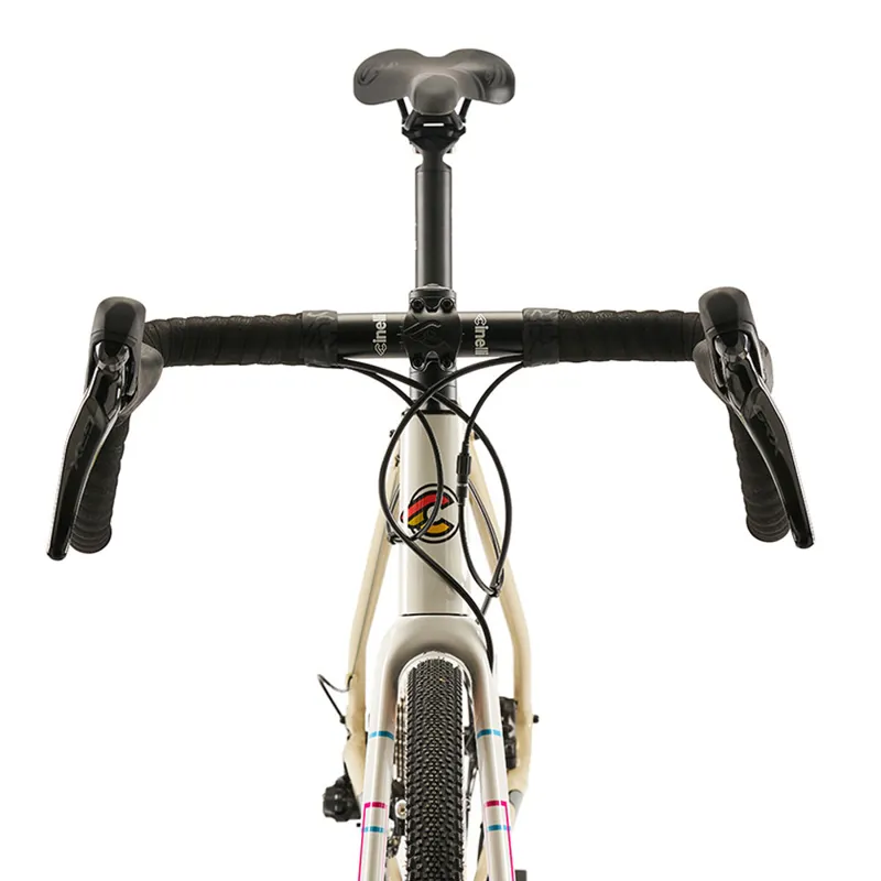 Cinelli Zydeco Apex XPLR Road Bike in White-4