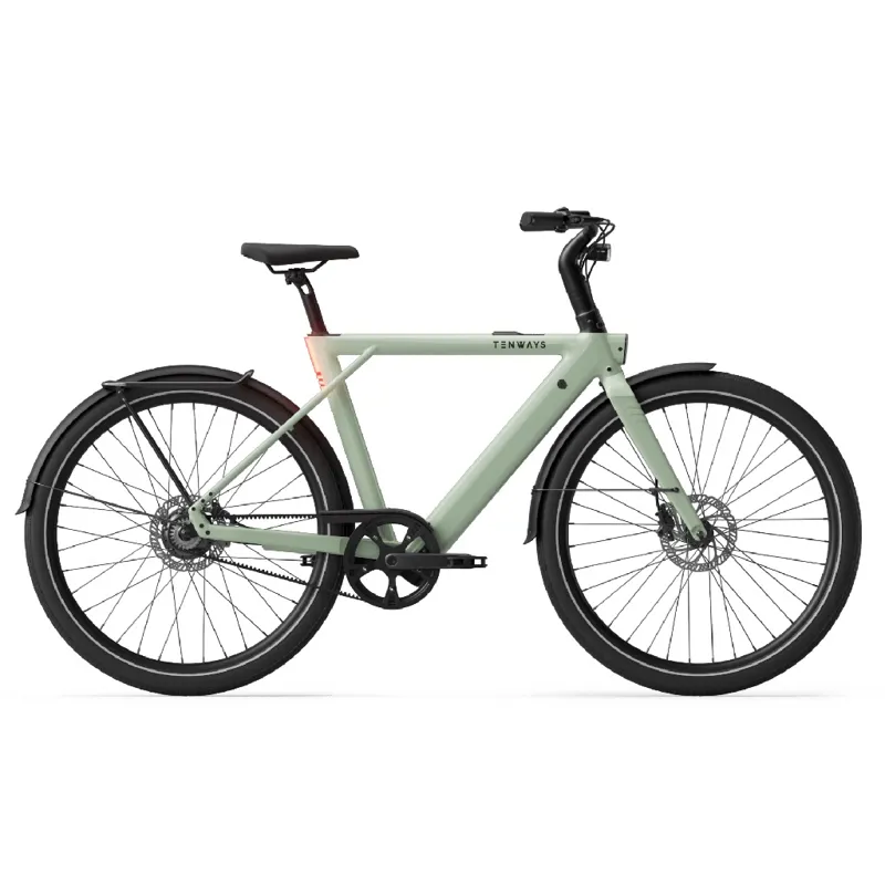 Tenways CGO009 Smart City eBike in Sage Green New Edition