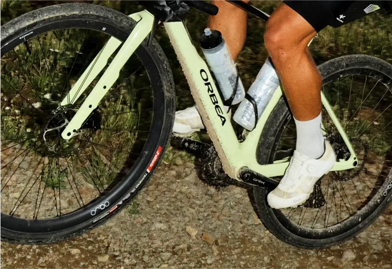 NEW - 2026 Orbea Terra M21eTEAM 1X Road Bike in Nickel - Cinnamon Matt-5