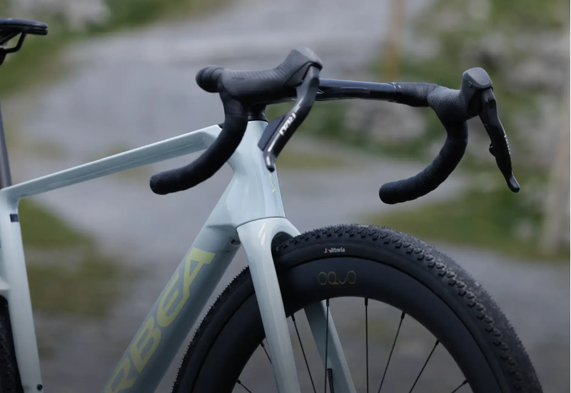 New 2026 Orbea Terra Race M31eLTD 1X Gravel Bike in Spaceship Green Matt-5