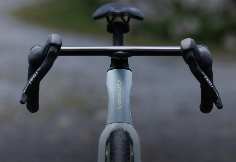 New 2026 Orbea Terra Race M11eLTD 1X Gravel Bike in Frozen Concrete-6
