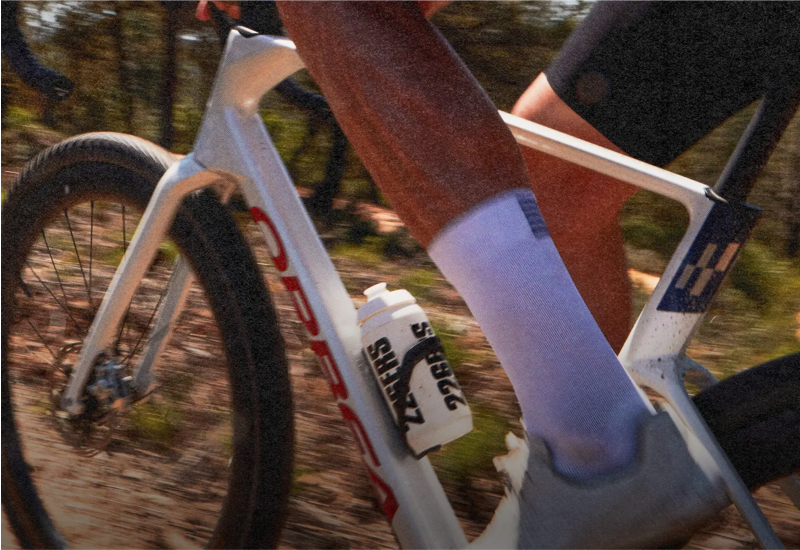 New 2026 Orbea Terra Race M11eLTD 1X Gravel Bike in Frozen Concrete-9