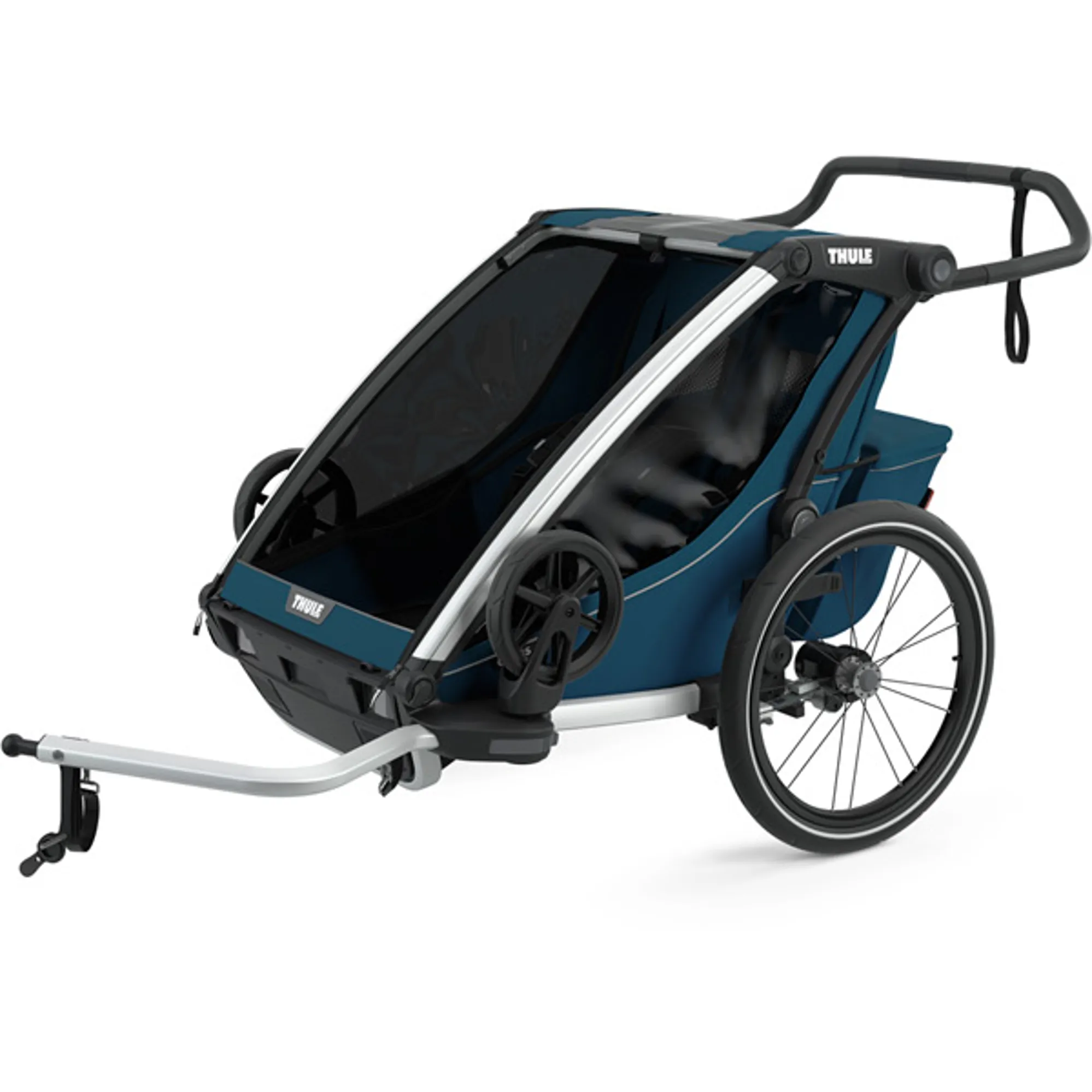 Thule Chariot Cross Child Bike Trailer in Blue - Main Image