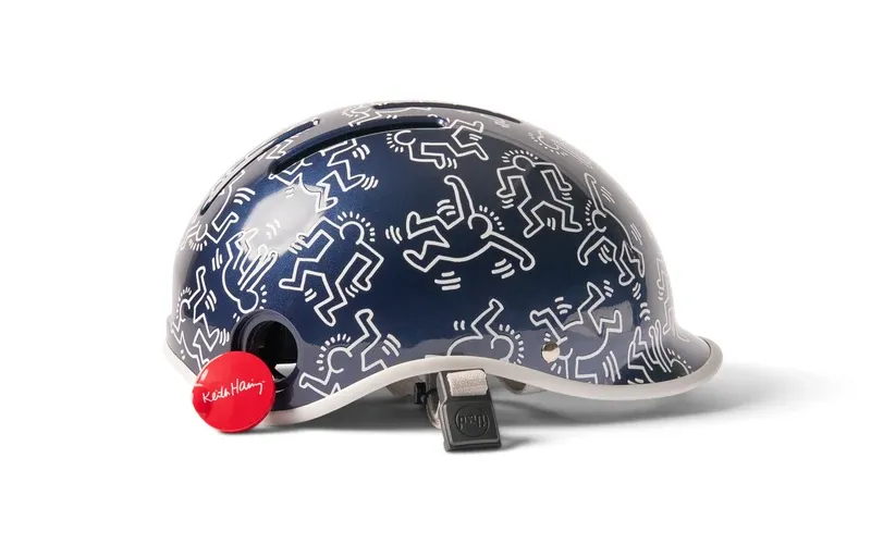 NEW Thousand Heritage 2.0 Helmet Keith Haring - Pop and Lock  - Navy-3