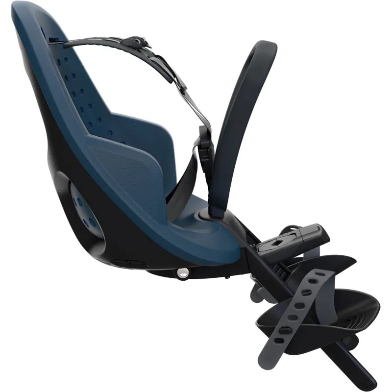 Thule Yepp 2 Mini Front Child Seat in in Majolica Blue Stem Mount-1