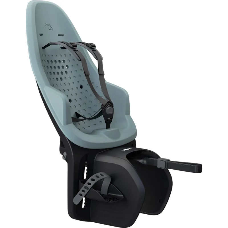 Thule Yepp 2 Maxi Child Seat in Mid Blue Rack Mounted