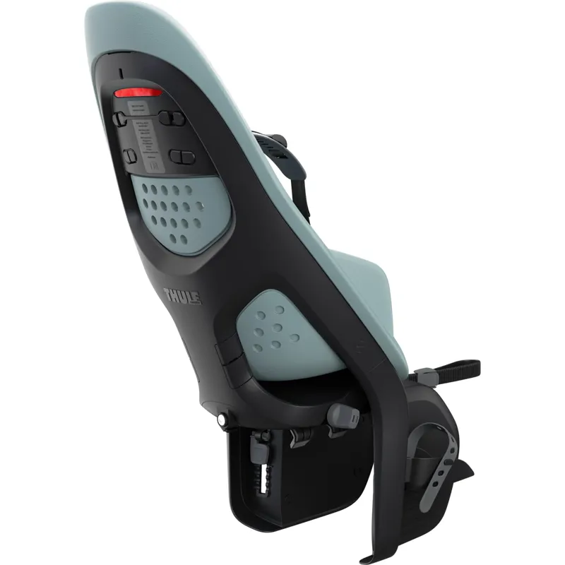 Thule Yepp 2 Maxi Child Seat in Mid Blue Rack Mounted-1