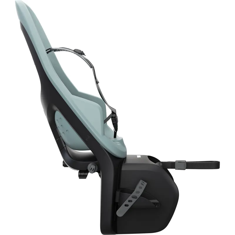 Thule Yepp 2 Maxi Child Seat in Mid Blue Rack Mounted-2