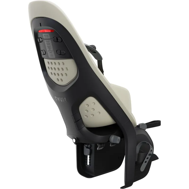 Thule Yepp 2 Maxi Child Seat in Soft Sand Rack Mounted-1