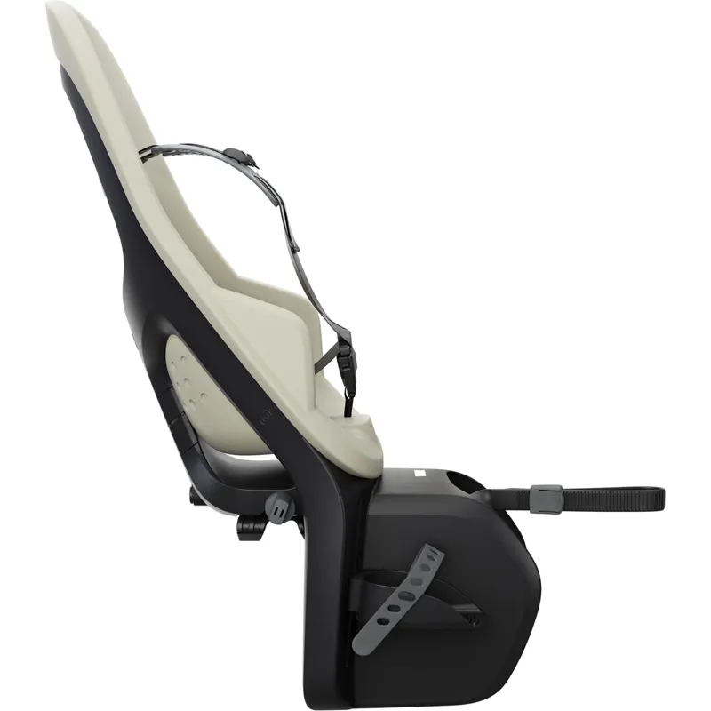 Thule Yepp 2 Maxi Child Seat in Soft Sand Rack Mounted-2