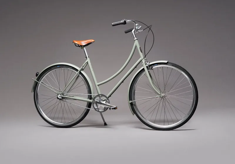 Pelago Bordeaux 3 Speed Hub Urban City Bike in Helene Grey