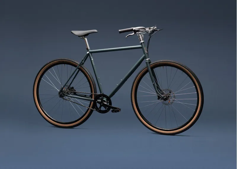 Pelago Hanko Street Single Speed Urban Bike in Eliel Green