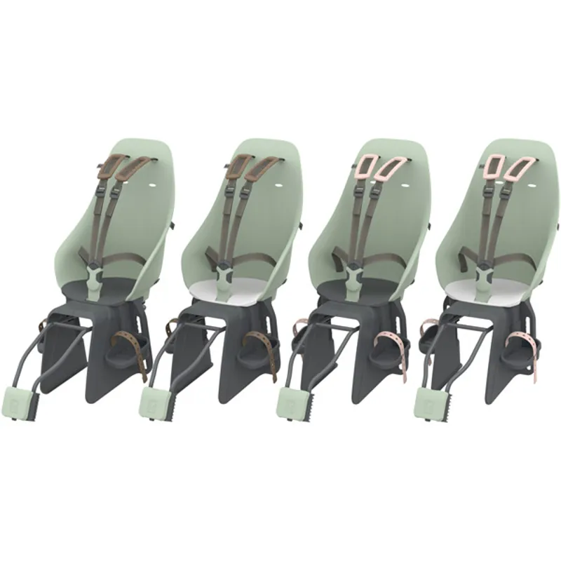 Urban Rear Seat with Frame and Rack Mount in Chigusa Green-1