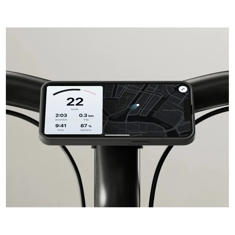 VanMoof A5 Smart Electric Hybrid Bike in Dark Grey-5