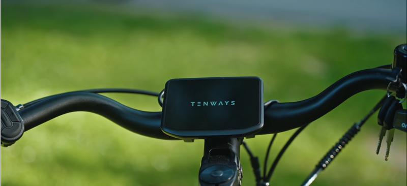 Tenways AGO T Hybrid eBike in Jungle Green-12