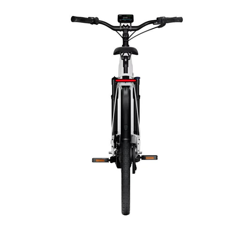 Tenways AGO T Hybrid eBike in Pearl White-4
