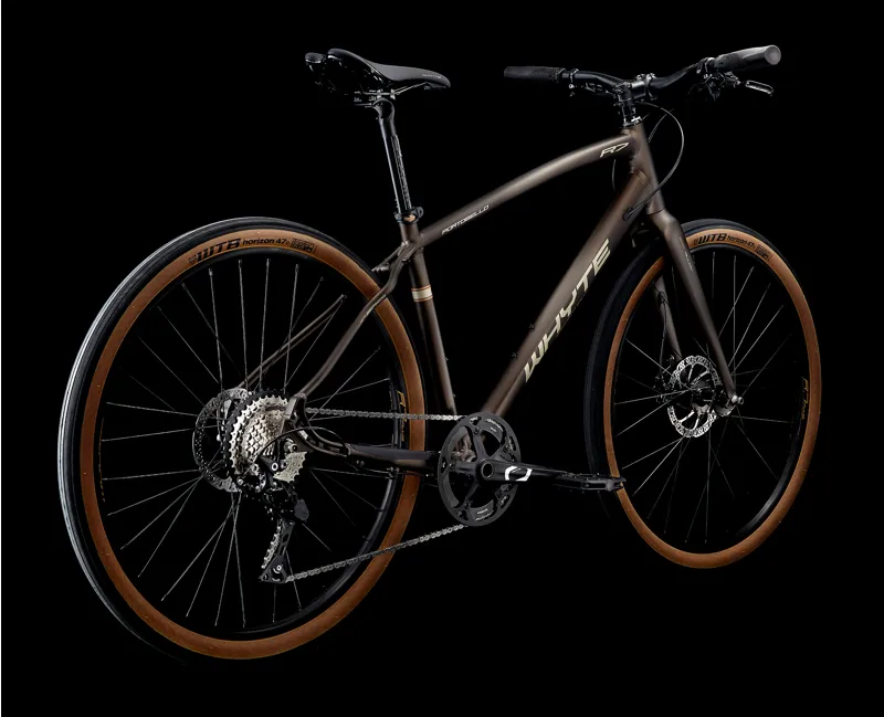 Whyte Portobello V4 Commuter Hybrid Bike in Matt Bronze/Copper Burnt Orange-1