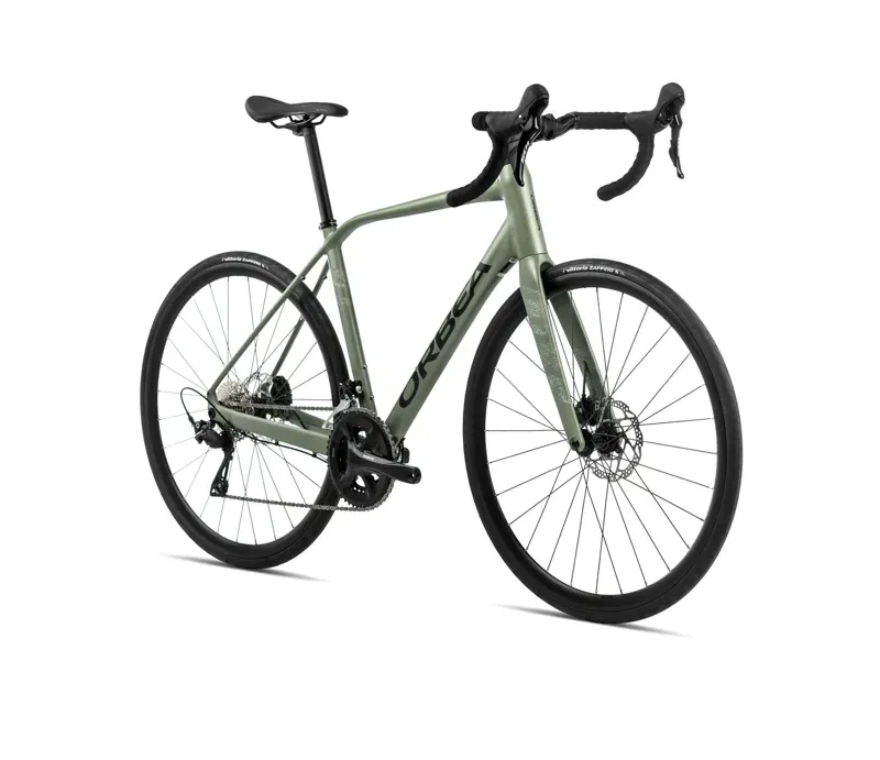 2024 Orbea Avant H40 Road Bike In Metallic Green Artichoke-1
