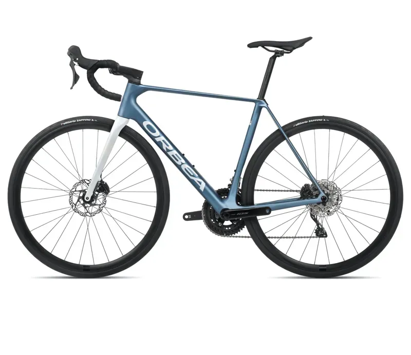 2024 Orbea Orca M30 Road Bike In Slate Blue/Halo Silver-1
