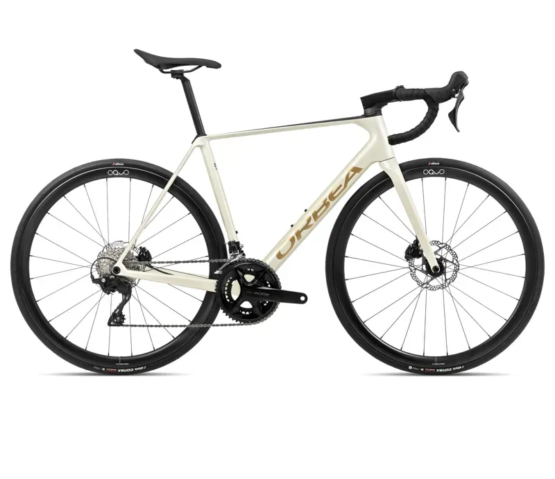 2024 Orbea Orca M35 Road Bike In White Burgundy/Vulca