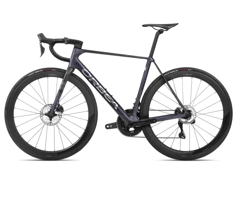 2024 Orbea Orca M20iLTD Road Bike In Tanzanite Matt/Carbon Raw