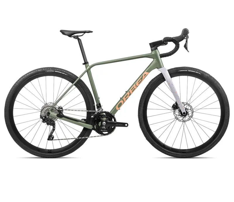 NEW 2024 Orbea Terra H40 Gravel Bike in Lil Artichoke/Lilac