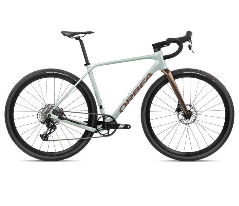 NEW 2024 Orbea Terra H41 1x Gravel Bike In Blue Stone/Copper
