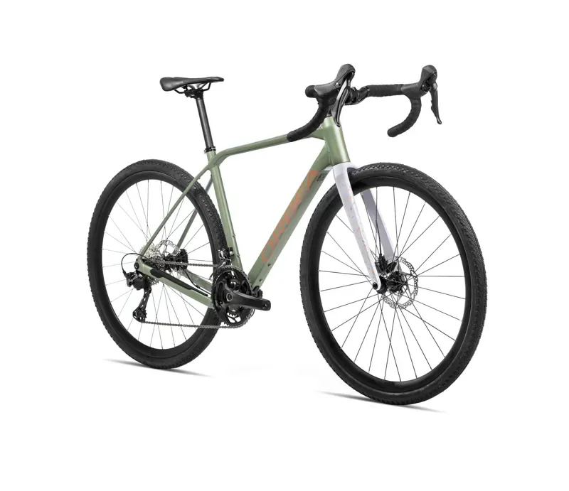 NEW 2024 Orbea Terra H41 1x Gravel Bike In Artichoke/Lilac-1