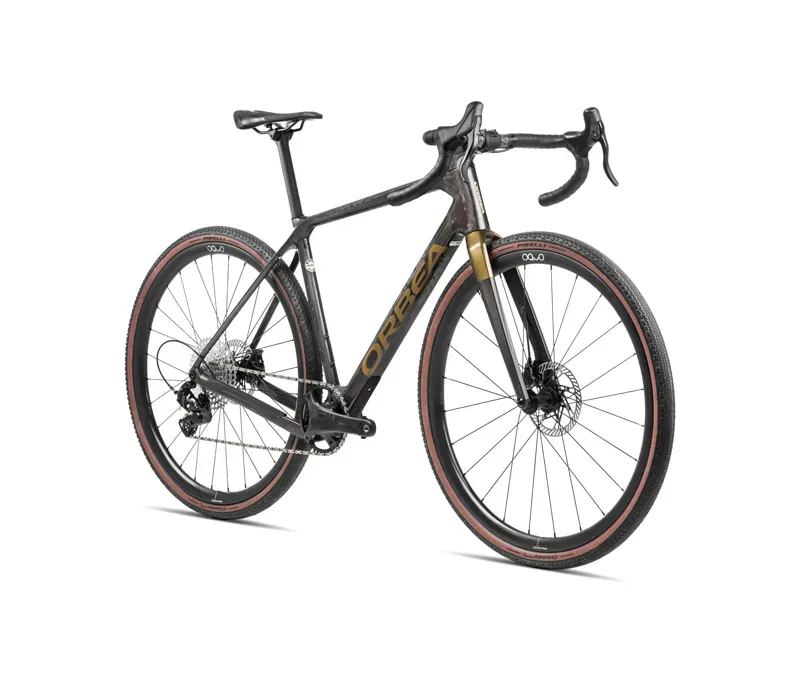 NEW 2024 Orbea Terra M41eTeam 1x Gravel Bike In Cosmic Carbon/Metallic Olive-1