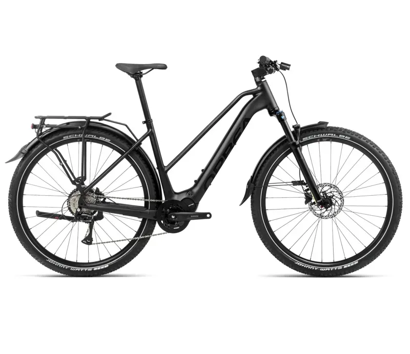 2024 Orbea Kemen SUV 40 Urban Trekking E-Bike in Metallic Night Black