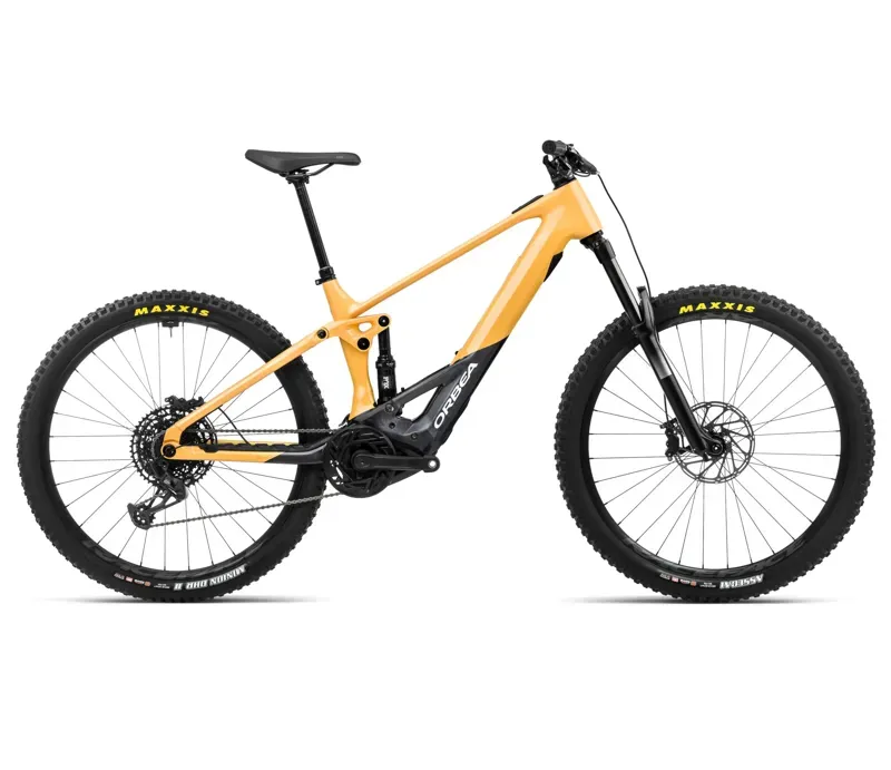 2024 Orbea Wild H20-Eagle Mountain E-bike in Corn Yellow/Metallic Night Black
