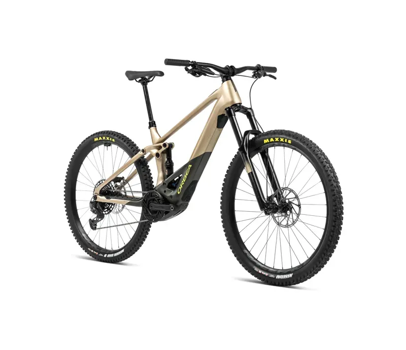 2024 Orbea Wild H20-Eagle Mountain E-bike in Baobab Brown/Nori Green-1