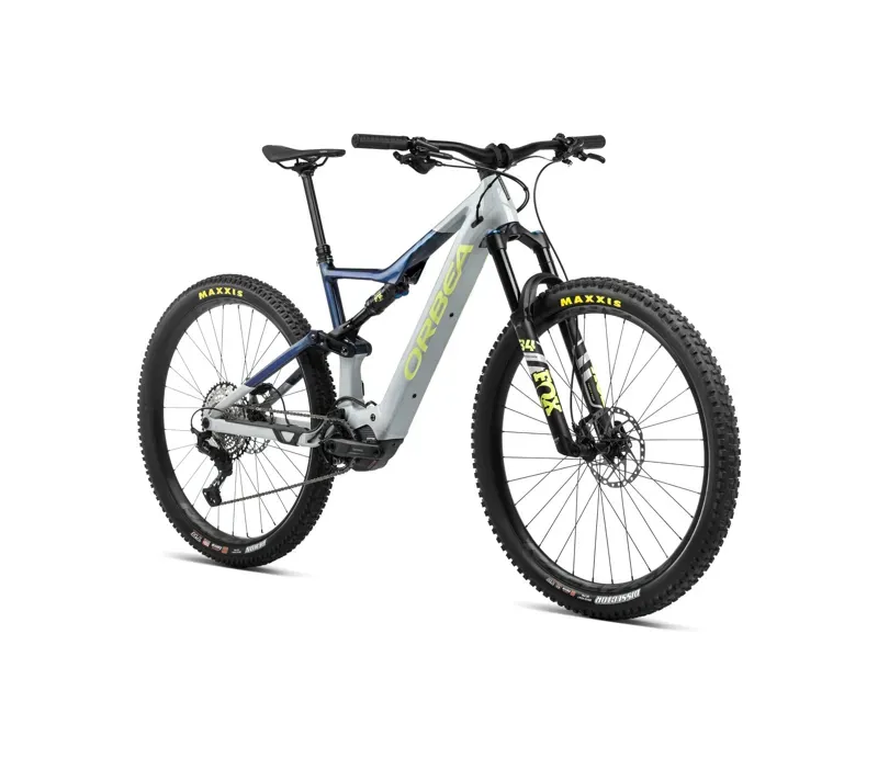 2024 Orbea Rise H20 Mountain e-Bike in Iceberg Grey/Moon Blue-1