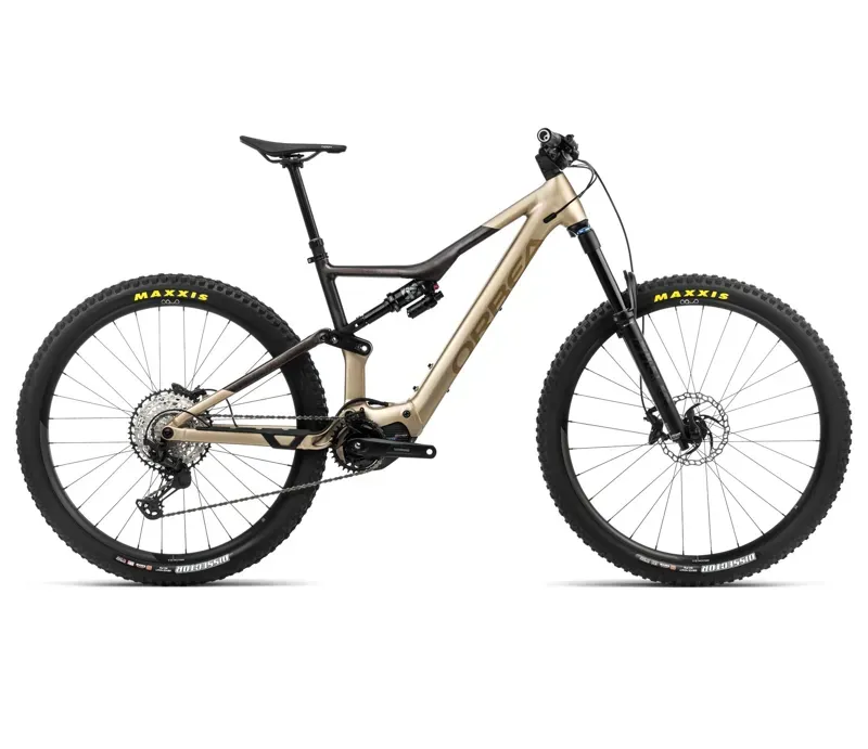 2024 Orbea Rise H10 Mountain e-Bike in Brown-Cosmic/Brown Matt