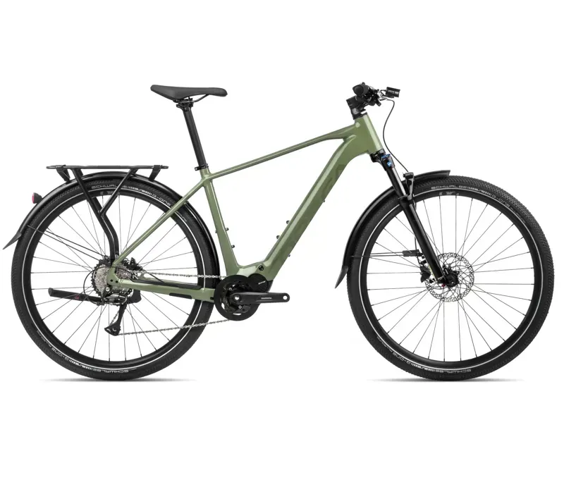 2024 Orbea Kemen 40 Urban Trekking E-Bike in Urban Green