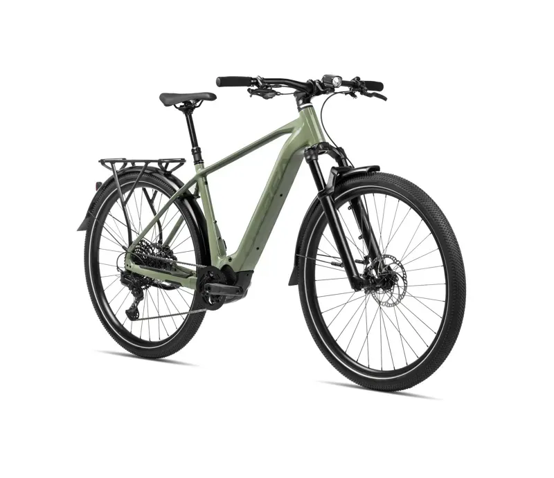 2024 Orbea Kemen 40 Urban Trekking E-Bike in Urban Green-1