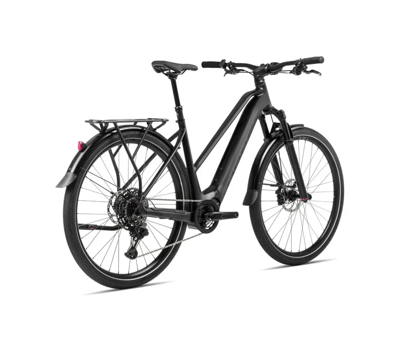 2024 Orbea Kemen Mid 40 Urban Trekking E-Bike in Metallic Night Black-2