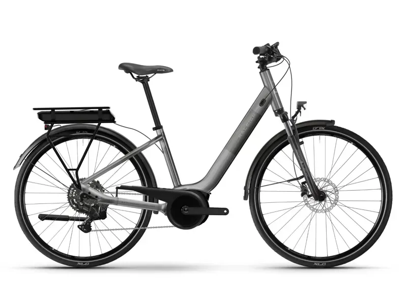 2026 Raleigh Captus Low Step Hybrid E- Bike in Titanium