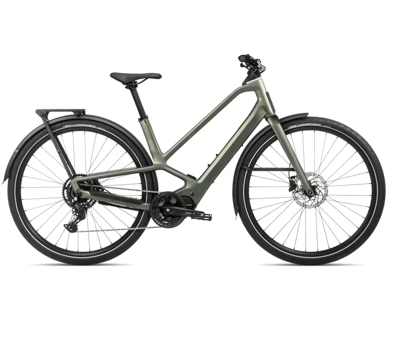 2024 Orbea Diem 30 E-Road Bike In Spaceship Green Matt