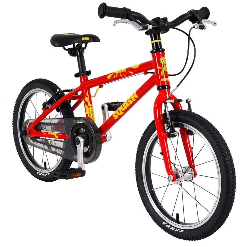 Squish 16 Inch Lightweight Kids Bike in Red-1