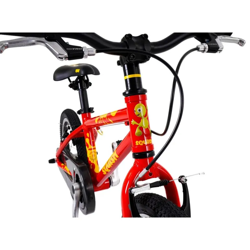 Squish 16 Inch Lightweight Kids Bike in Red-3