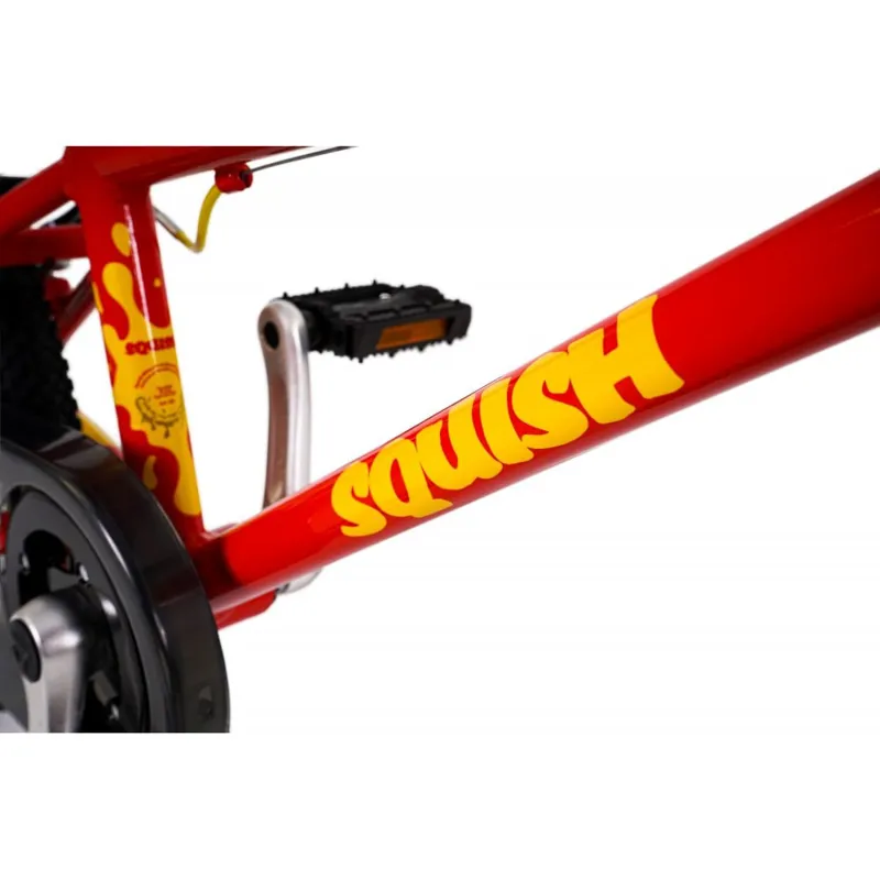 Squish 16 Inch Lightweight Kids Bike in Red-4