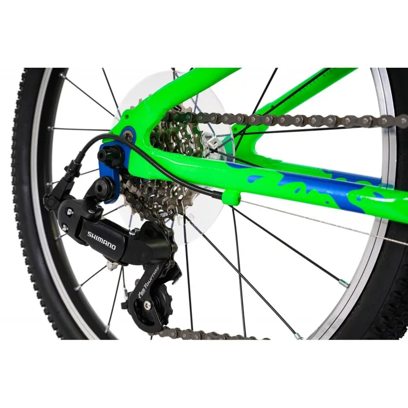 Squish 20 Inch Lightweight Kids Bike in Green-6